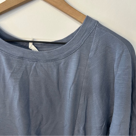 Daily Practice by Anthropologie Women’s Blue Side-Twist Tee Dress, Size XS - Picture 6 of 12